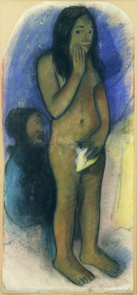 Studie zu:Parau na te varua von Paul Gauguin