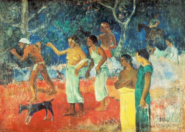 Tahitianisches Leben von Paul Gauguin