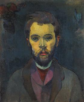 Portrait of William Molard (1862-1936), Swedish  composer 1894