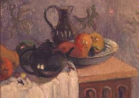 Teiera, Brocca e Frutta 1899