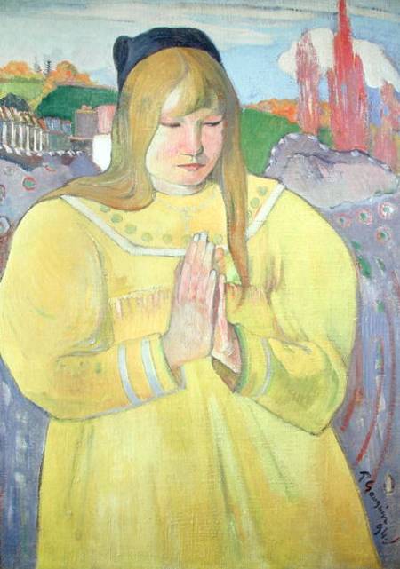 Young Christian Girl von Paul Gauguin