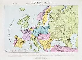 L''Europe en 1871