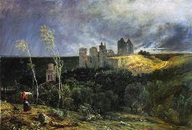 The Ruins of Chateau de Pierrefonds 1861