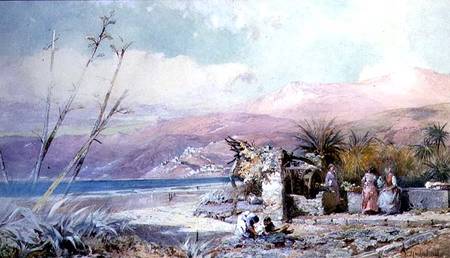 The Old Spanish Well von Paul Jacob Naftel