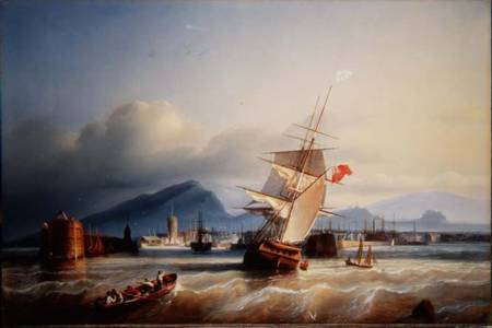 The Port of Leith von Paul Jean Clays