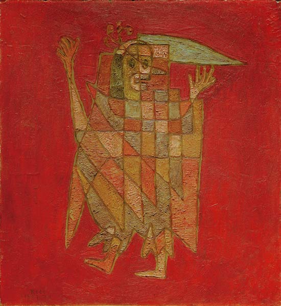 Allegorische Figurine (Verblassung), von Paul Klee