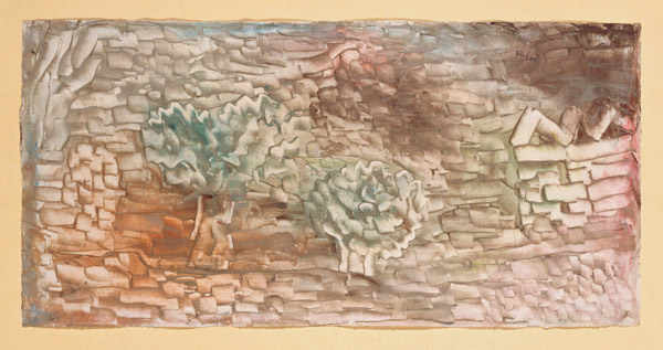 Zwei Steineichen von Paul Klee