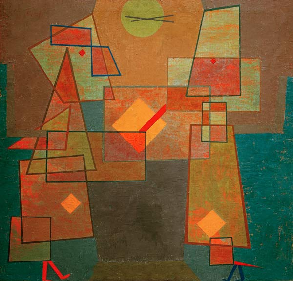 Disput, von Paul Klee