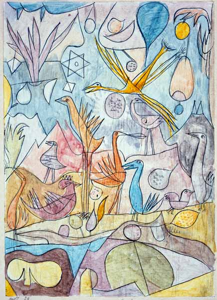 Vogelsammlung von Paul Klee