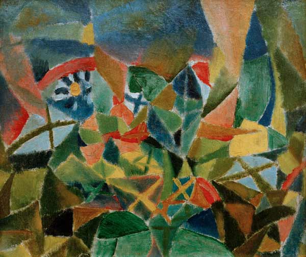 Blumenbeet, 1913.193. von Paul Klee