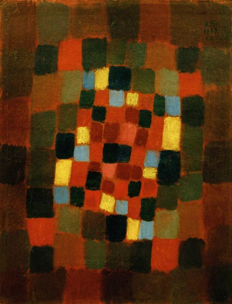 Buntes Beet, 1923.109. von Paul Klee