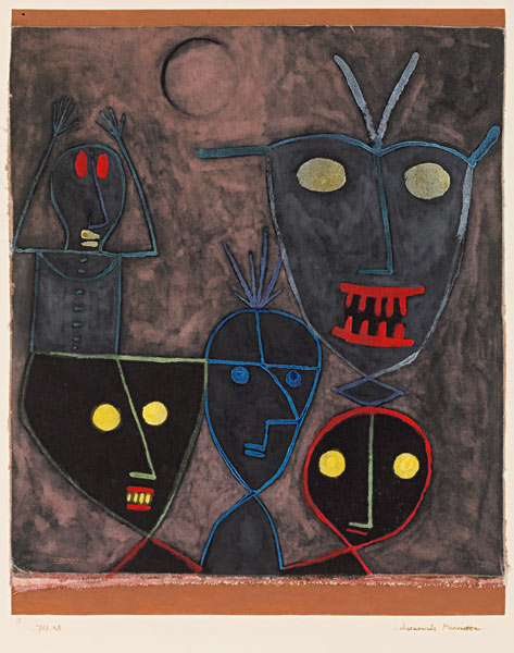Dämonische Marionetten von Paul Klee