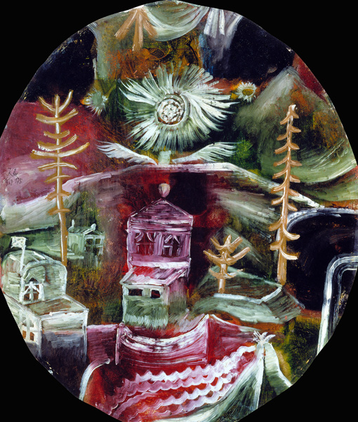 Das Haus zur Distelblüte von Paul Klee