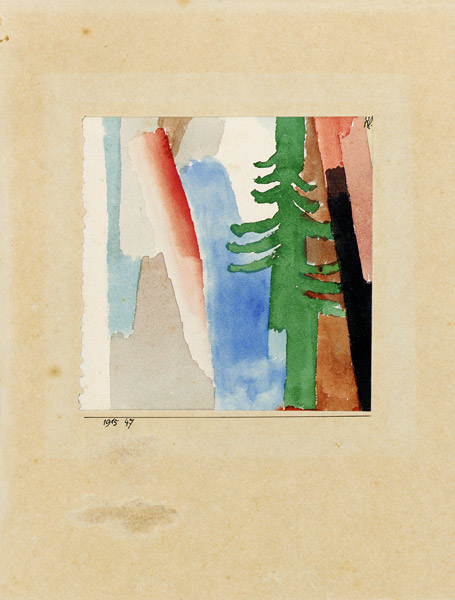 Die Tanne von Paul Klee