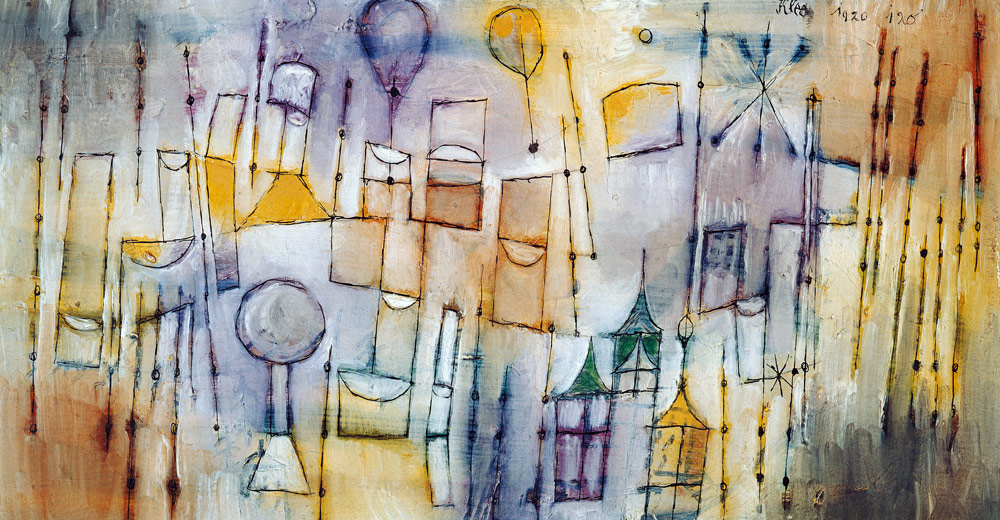 Drei Fenster von Paul Klee