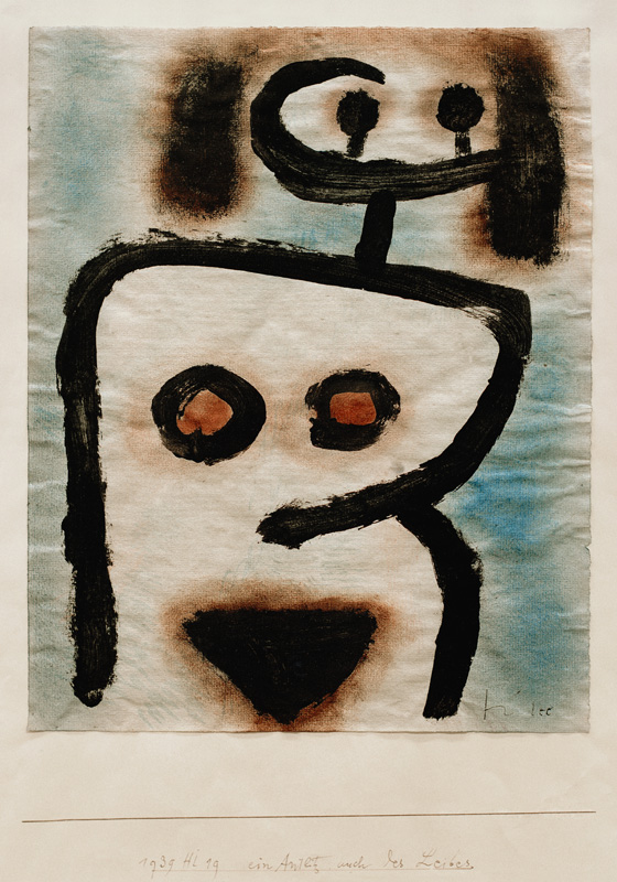 Ein Antlitz auch des Leibes, von Paul Klee