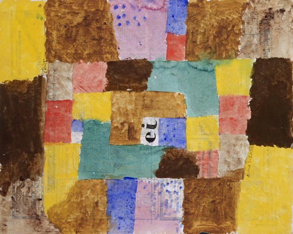 Ein centrifugales Gedenkblatt von Paul Klee