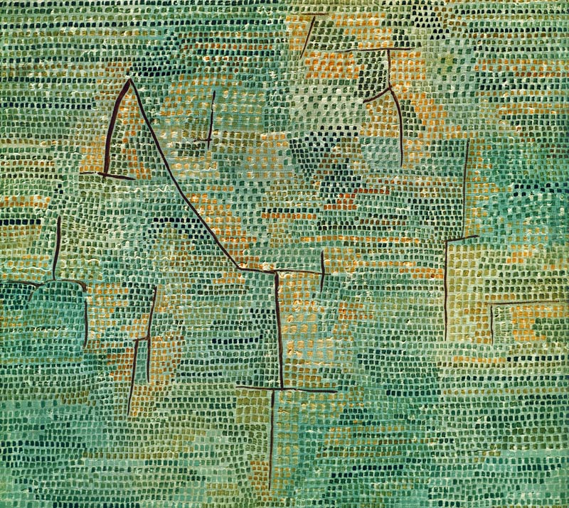 Entlegene Landschaft, 1931. von Paul Klee