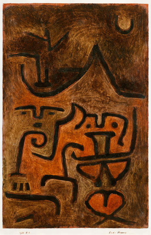Erd-Hexen, 1938, 108 (H 5). von Paul Klee
