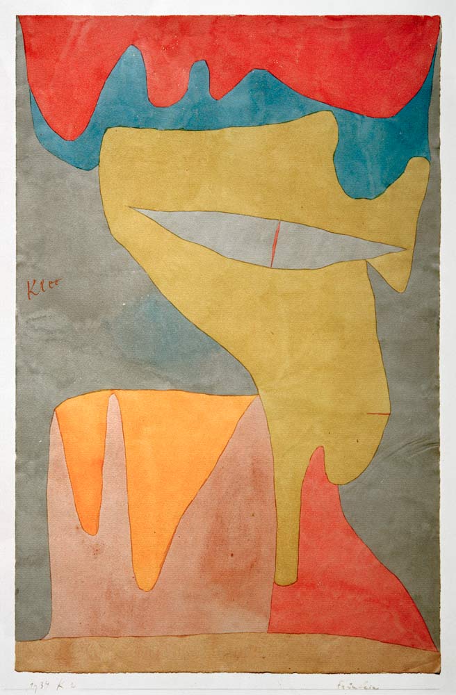Fraeulein, 1934, von Paul Klee