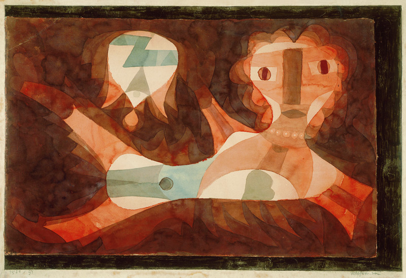 Goldfisch-Weib, 1921, 23. von Paul Klee
