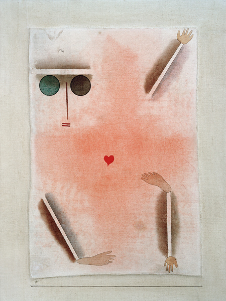 Hat Kopf, Hand, Fuss und Herz von Paul Klee