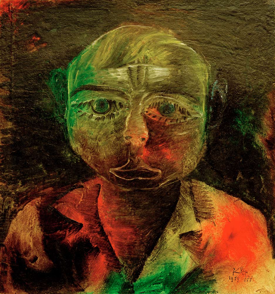Junger Proletarier, 1919, 111. von Paul Klee