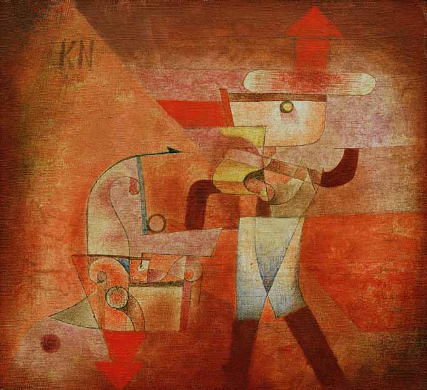 KN der Schmied, 1922. 173 von Paul Klee