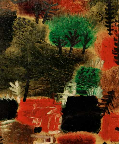 Kleine Landschaft, 1919, 108. von Paul Klee