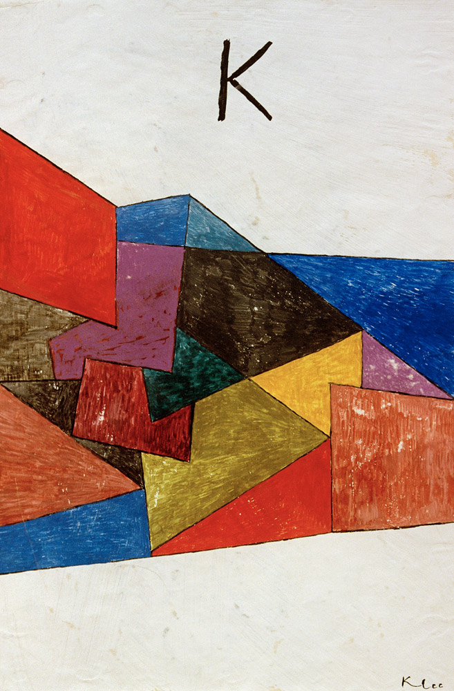 Kraftwetter von Paul Klee