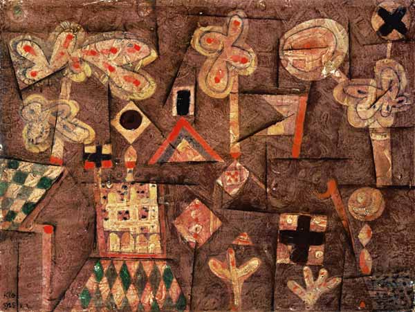 Lebkuchenbild. von Paul Klee