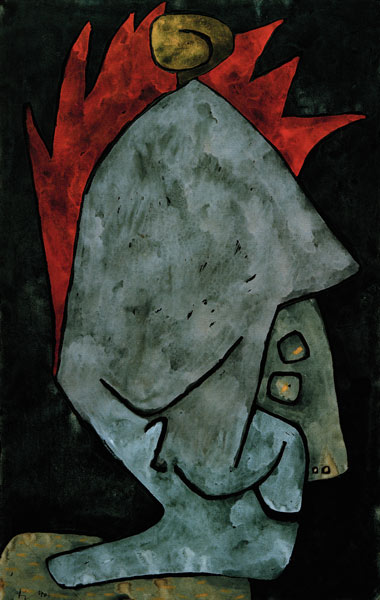 Mephisto als Pallas, von Paul Klee