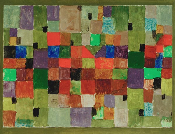 Noerdlicher Ort, 1923, 173. von Paul Klee