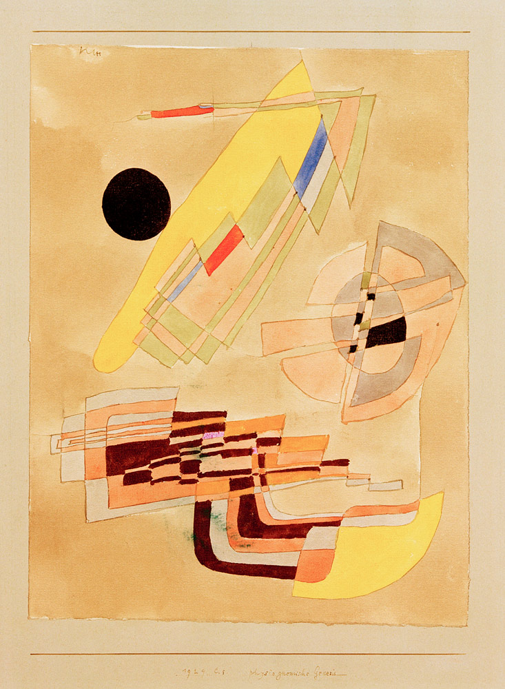 Physiognomische Genesis, 1929, von Paul Klee