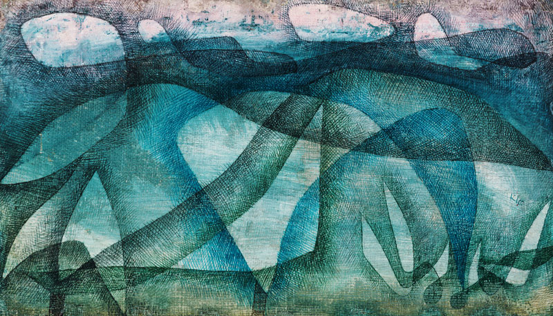 Regentag von Paul Klee
