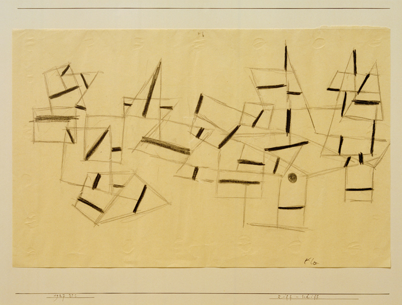 Riff-Schiff, 1927.215 (V 5) von Paul Klee