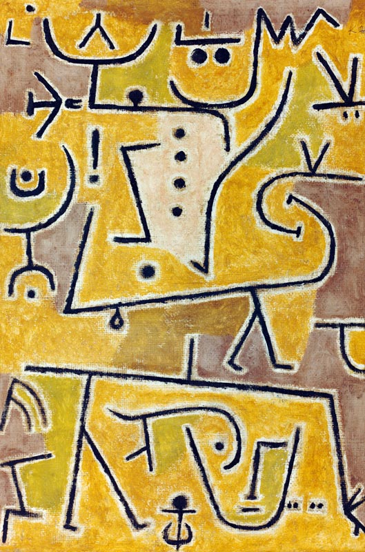 Rote Weste von Paul Klee