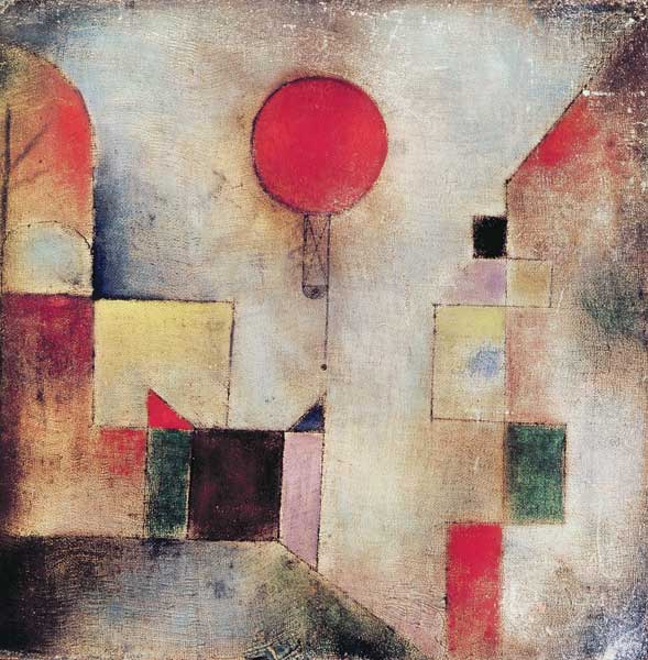 Roter Ballon von Paul Klee