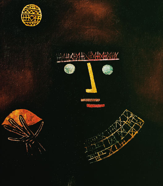Schwarzer Fürst. von Paul Klee
