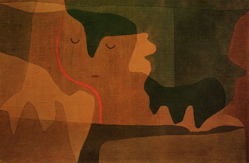 Siesta der Sphinx, 1932, 329 (A 1). von Paul Klee