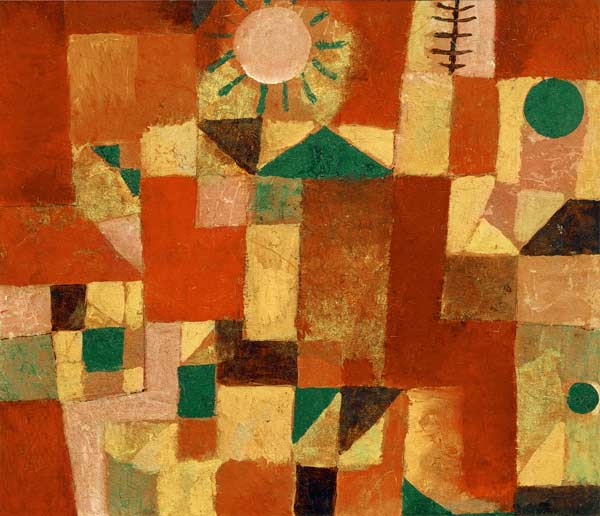 Sonnengold, von Paul Klee