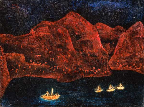 Suedliche Kueste abends, 1925. von Paul Klee