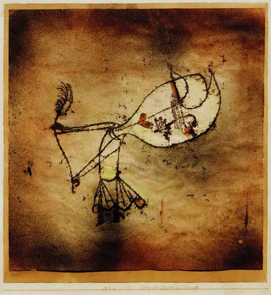 Tanz des trauernden Kindes, 1922.11 von Paul Klee