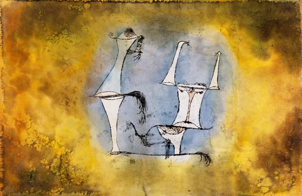 Das Urweltpaar
 von Paul Klee