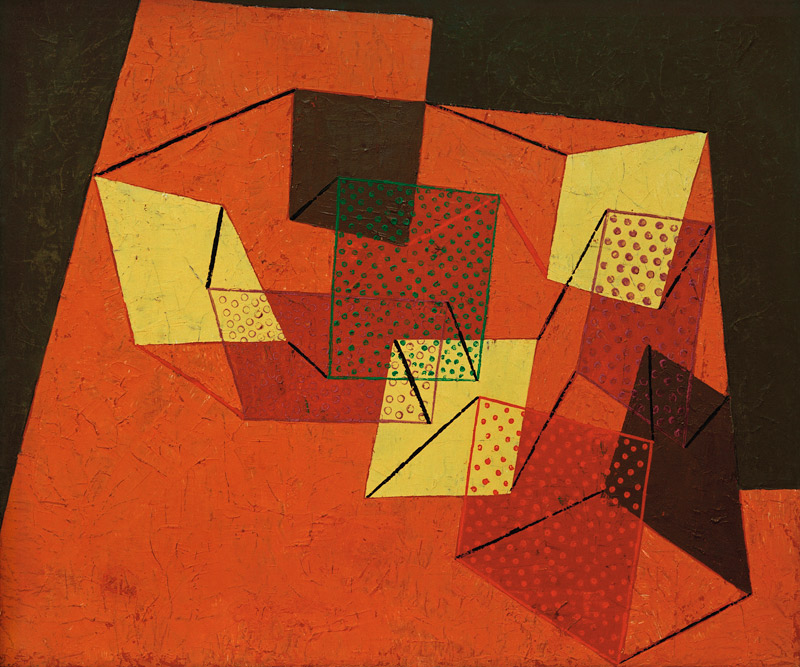 Verspannte Flaechen von Paul Klee