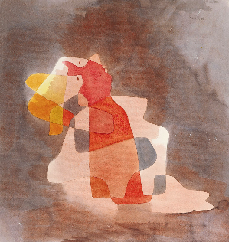 Zurücklehnende von Paul Klee