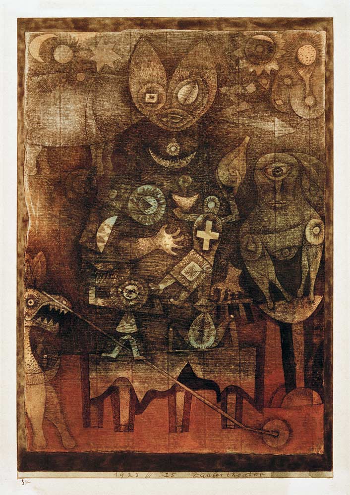Zaubertheater, 1923, 25. von Paul Klee
