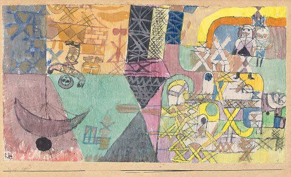Asiatische Gaukler von Paul Klee