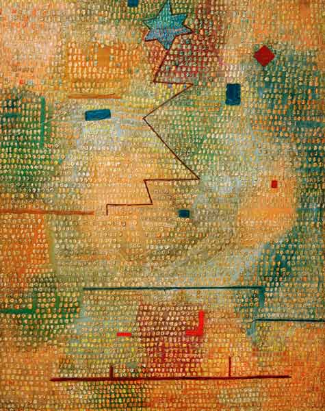 aufgehender Stern, von Paul Klee