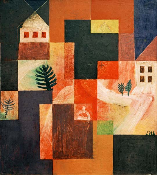 Choral und Landschaft, 1921. 125 von Paul Klee